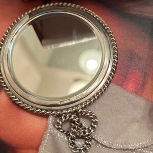 Vintage  Sterling Silver Cartier mirror